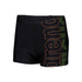 B Swim Short Graphic black-softgreen