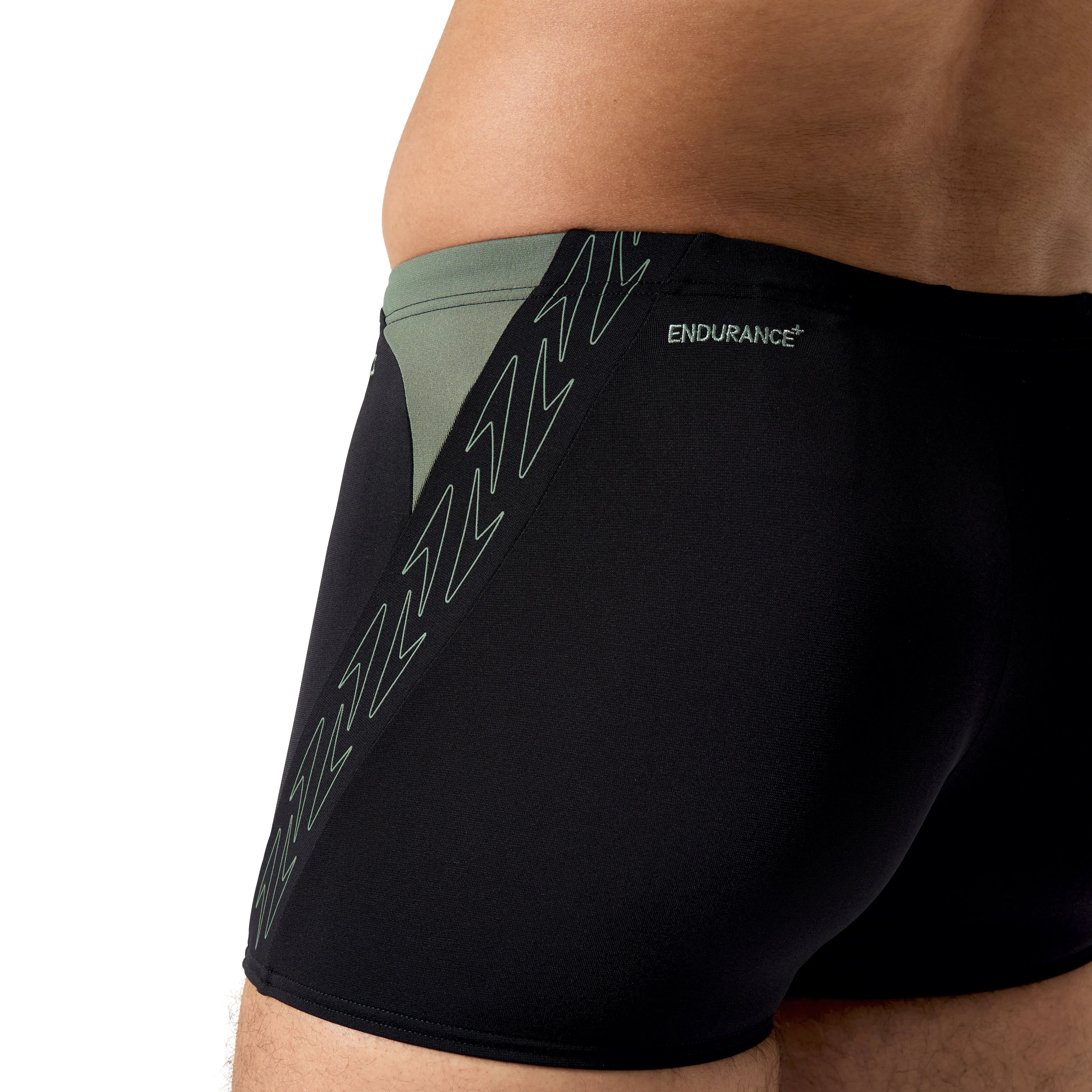 Eco+ Hyperboom Splice Aquashort Black/Green Speedo