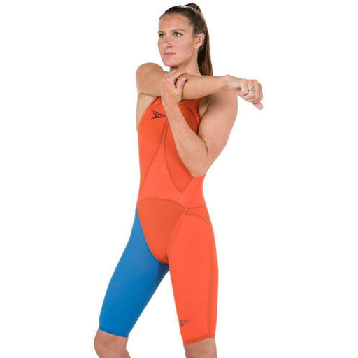 Lzr Racer Elite 2 Open Back Blauw/Oranje