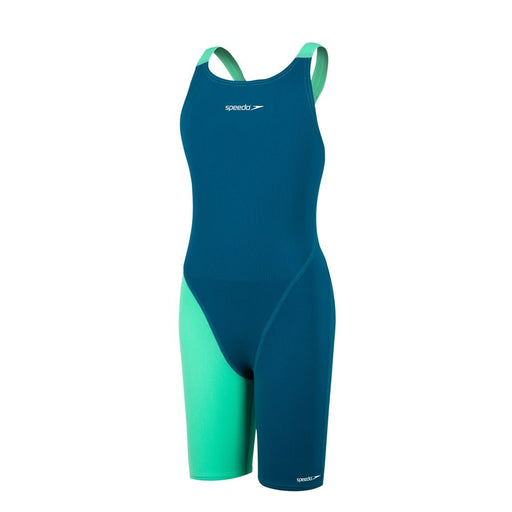 Speedo Fastskin Endurance+ Openback Kneeskin Blue-green