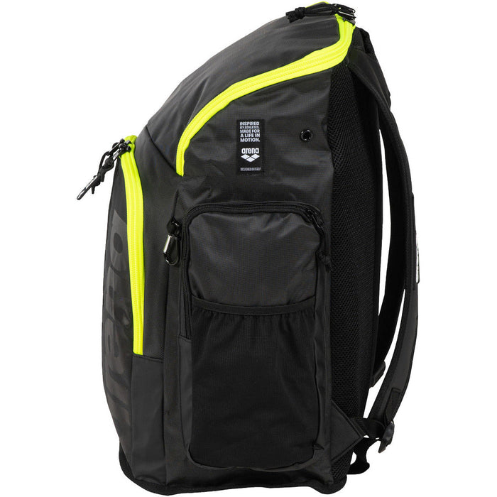 Spiky III Backpack 45 darksmoke-neonyellow