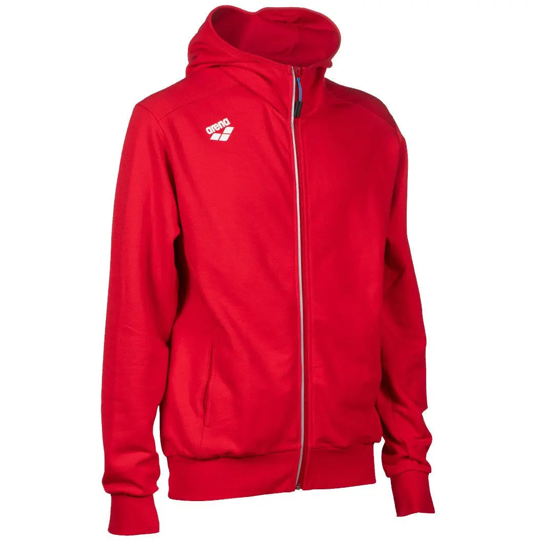 Team Hooded Jacket Panel red