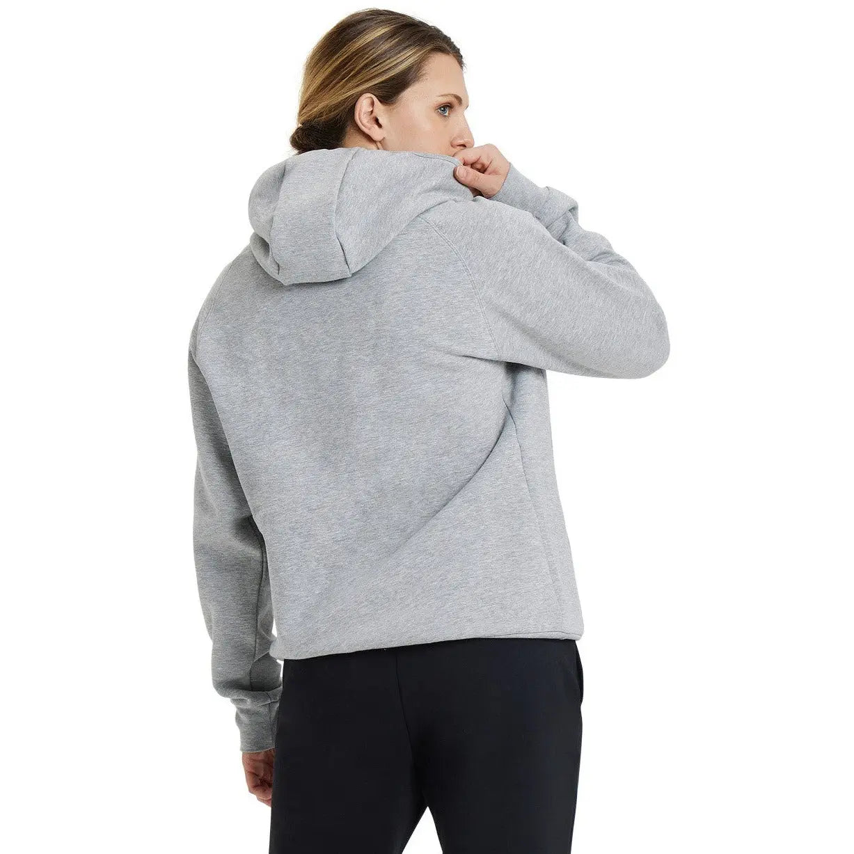 Team Hooded Sweat Panel heather-grey