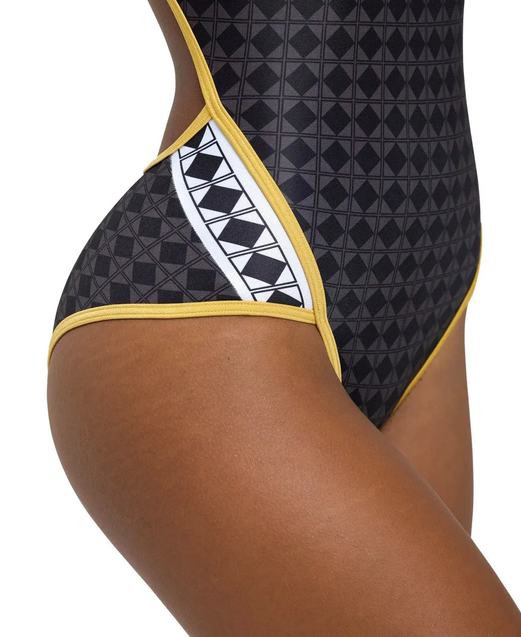 W 50Th Swimsuit Super Fly Back black-multi-gold Arena