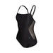 W Mesh Panel Closed Back black