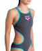 W One Biglogo One Piece in asphaalt-turquoise Arena