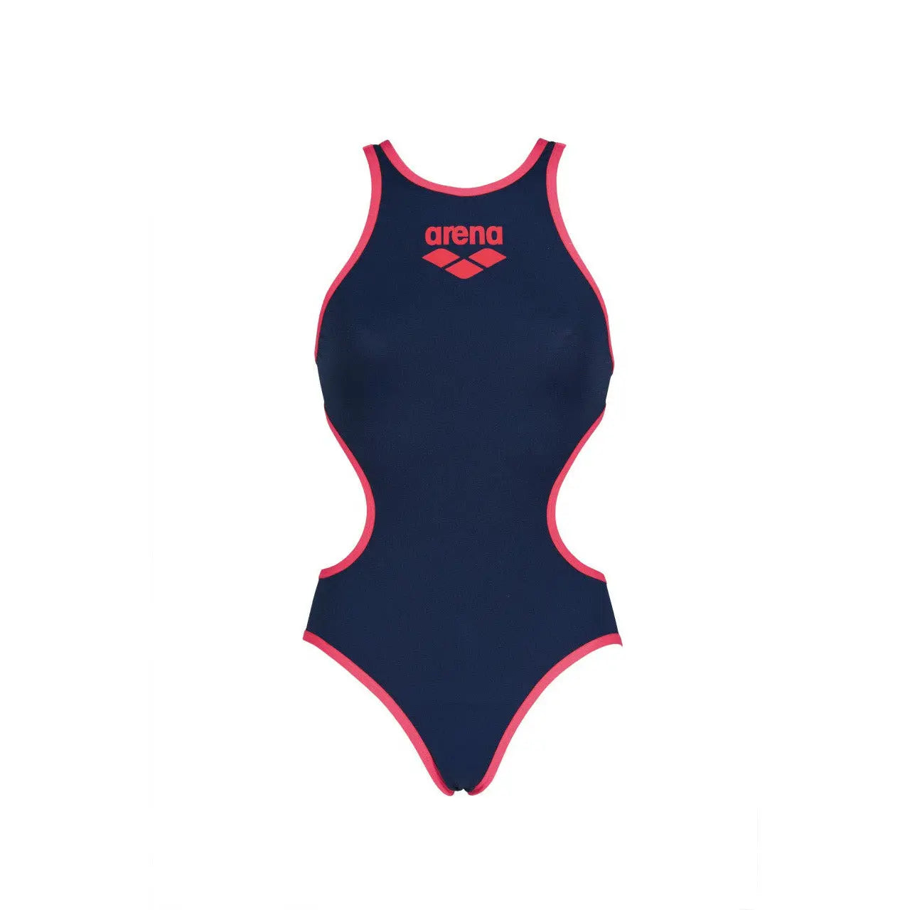 W One Biglogo One Piece navy-fluo-red