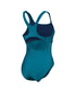 W Solid Swimsuit Control Pro Back B deepteal Arena