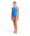 W Swimsuit Challenge Solid Team blue river-artic lime Arena