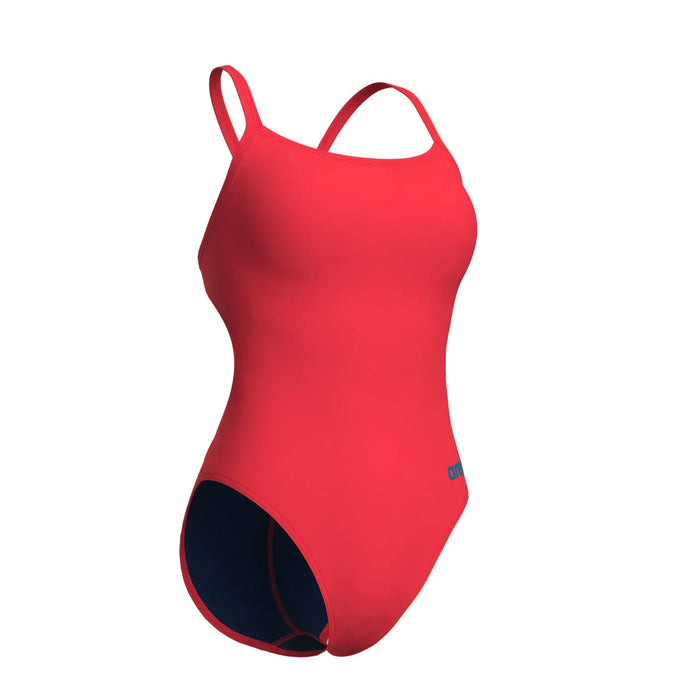 W Swimsuit Challenge Solid team-bright-coral Arena