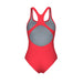 W Swimsuit Swim Pro Solid Team bright-coral/plum Arena