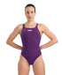 W Swimsuit Swim Pro Solid team-plum-white Arena