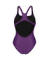 W Swimsuit Swim Pro Solid team-plum-white Arena