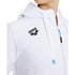 W Team Hooded Jacket Panel white