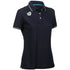 W Team Poloshirt Solid Cotton navy