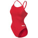 W Team Swimsuit Challenge Solid red-white