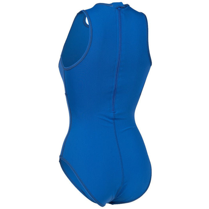 W Team Swimsuit Waterpolo Solid royal-white