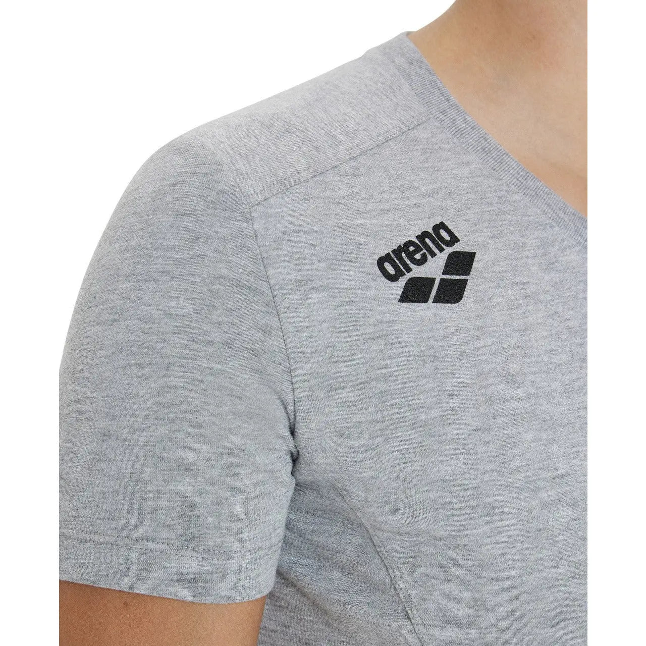 W Team T-Shirt Panel heather-grey